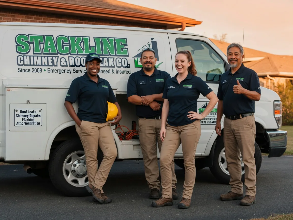 Chimney flashing repair company in Ridge, MD